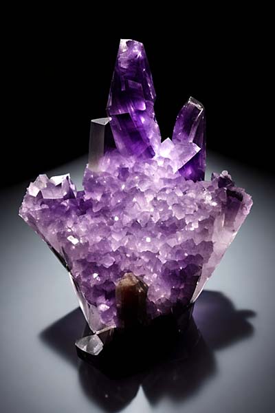 Amethyst Kristallstufe